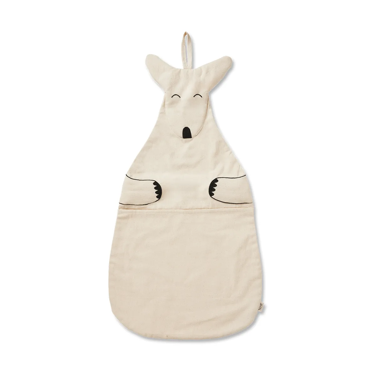 ferm LIVING Kangaroo väggförvaring Undyed