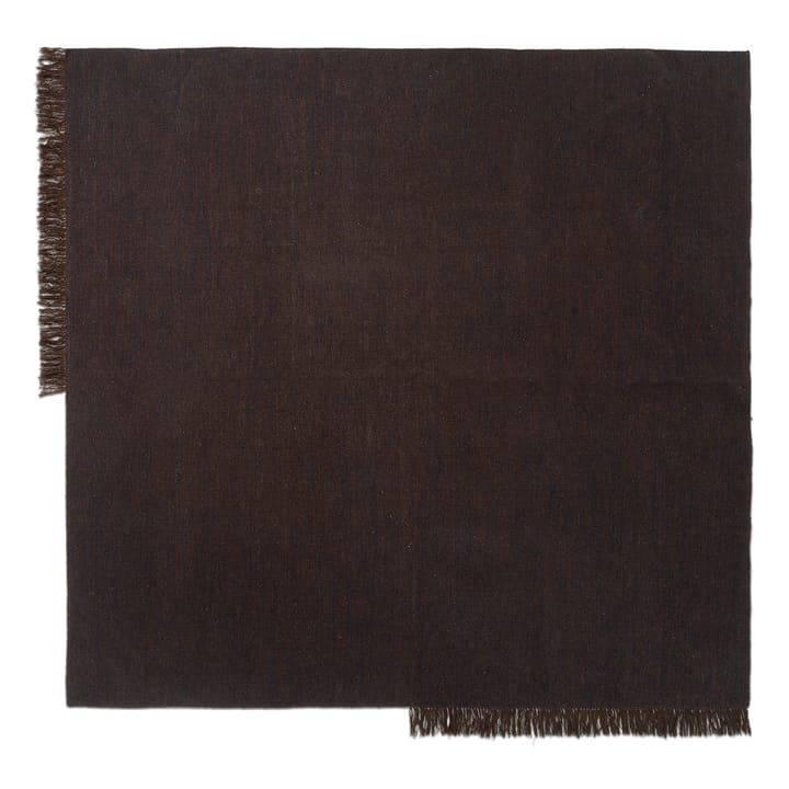 Kelim matta 240x240 cm - Dark melange - Ferm LIVING