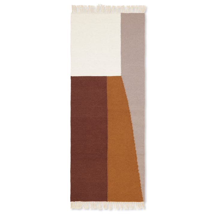 Kelim matta 70x180 cm - Borders - Ferm LIVING