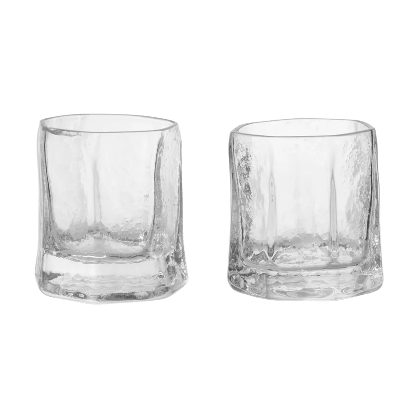 Kiru glas 2-pack, Clear, 3,8 cl Ferm Living