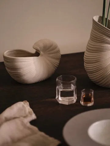 Kiru glas 2-pack - Clear, 3,8 cl - Ferm Living