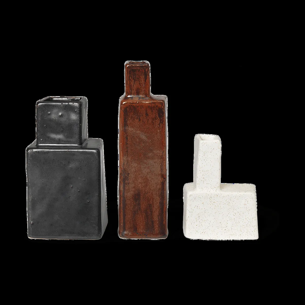 ferm LIVING Koa vas 3 delar Multi