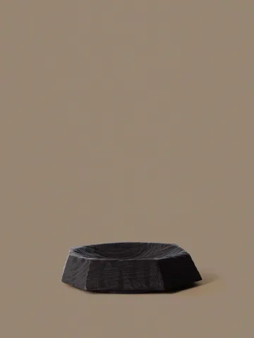 Koh centrepiece dekorationsfat - Dark brown, 35 cm - Ferm Living