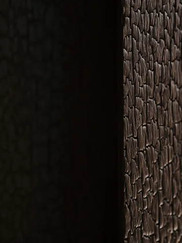 Koh skåp - Black, 64x41x204,5 cm - Ferm Living