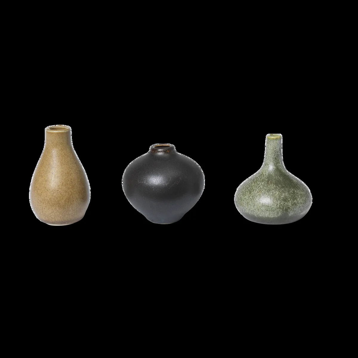 ferm LIVING Komo vas mini set om 3 Calm
