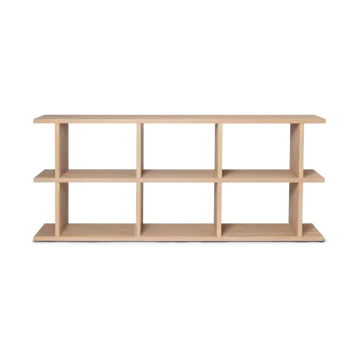 Kona bokhylla 3x2 - Natural - Ferm Living
