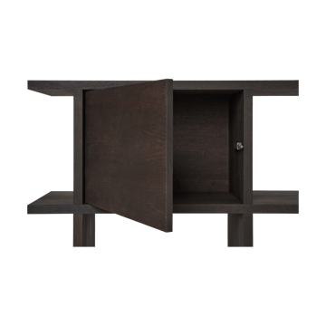 Kona bokhylla skåpinsats - Dark Stained - Ferm Living
