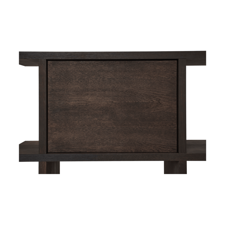 Kona bokhylla skåpinsats, Dark Stained Ferm Living