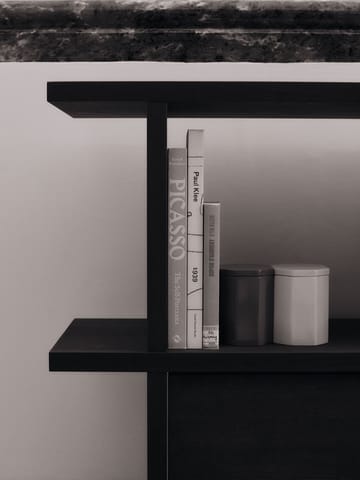 Kona bokhylla skåpinsats - Dark Stained - Ferm Living