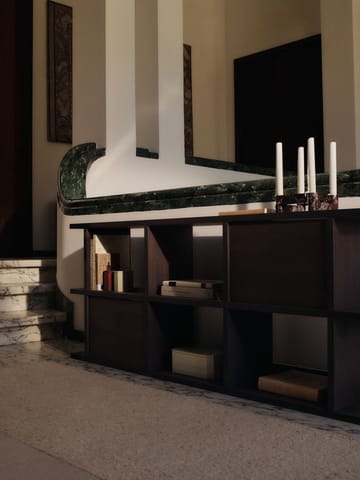 Kona bokhylla skåpinsats - Dark Stained - Ferm Living