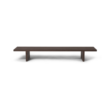 Kona display table sidobord - Dark stained oak veneer - Ferm Living