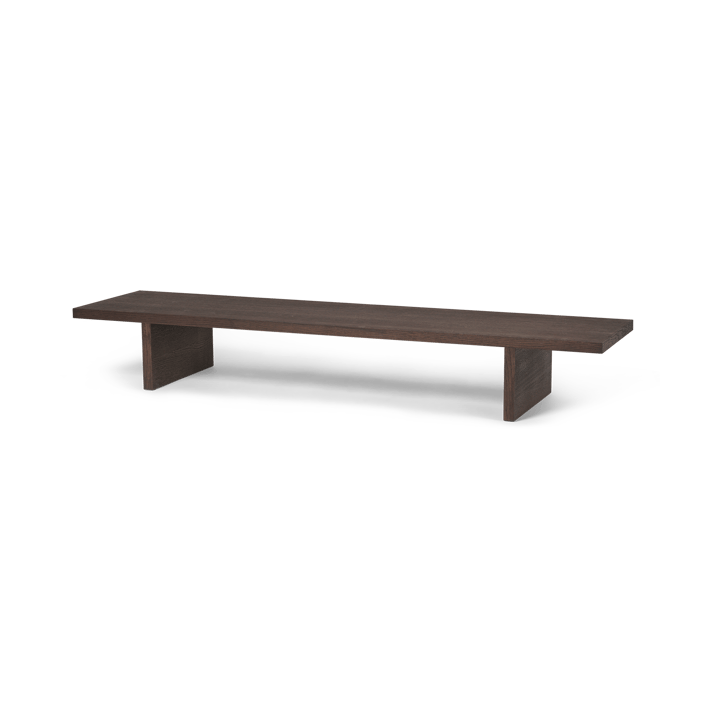 Kona display table sidobord - Dark Stained oak veneer - ferm LIVING