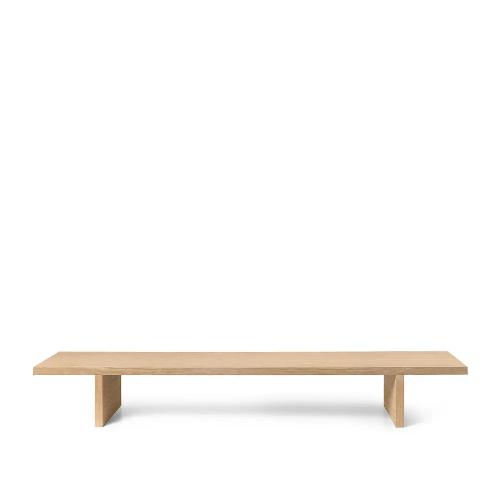 Kona display table sidobord, oak natural veneer Ferm Living