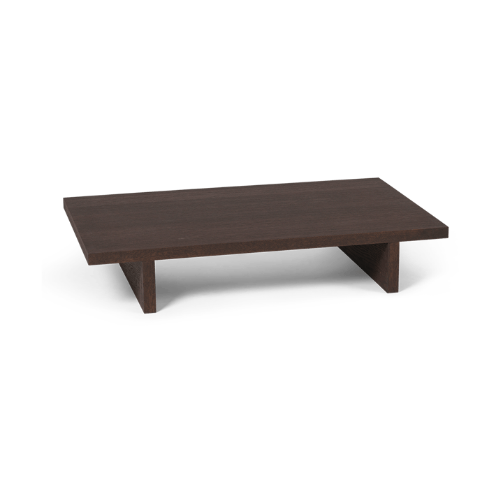 Kona low table sidobord - Dark Stained oak veneer - ferm LIVING