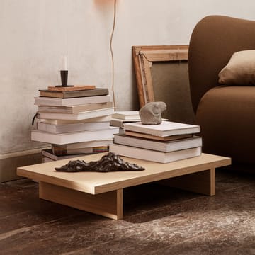 Kona low table sidobord - oak natural veneer - Ferm Living
