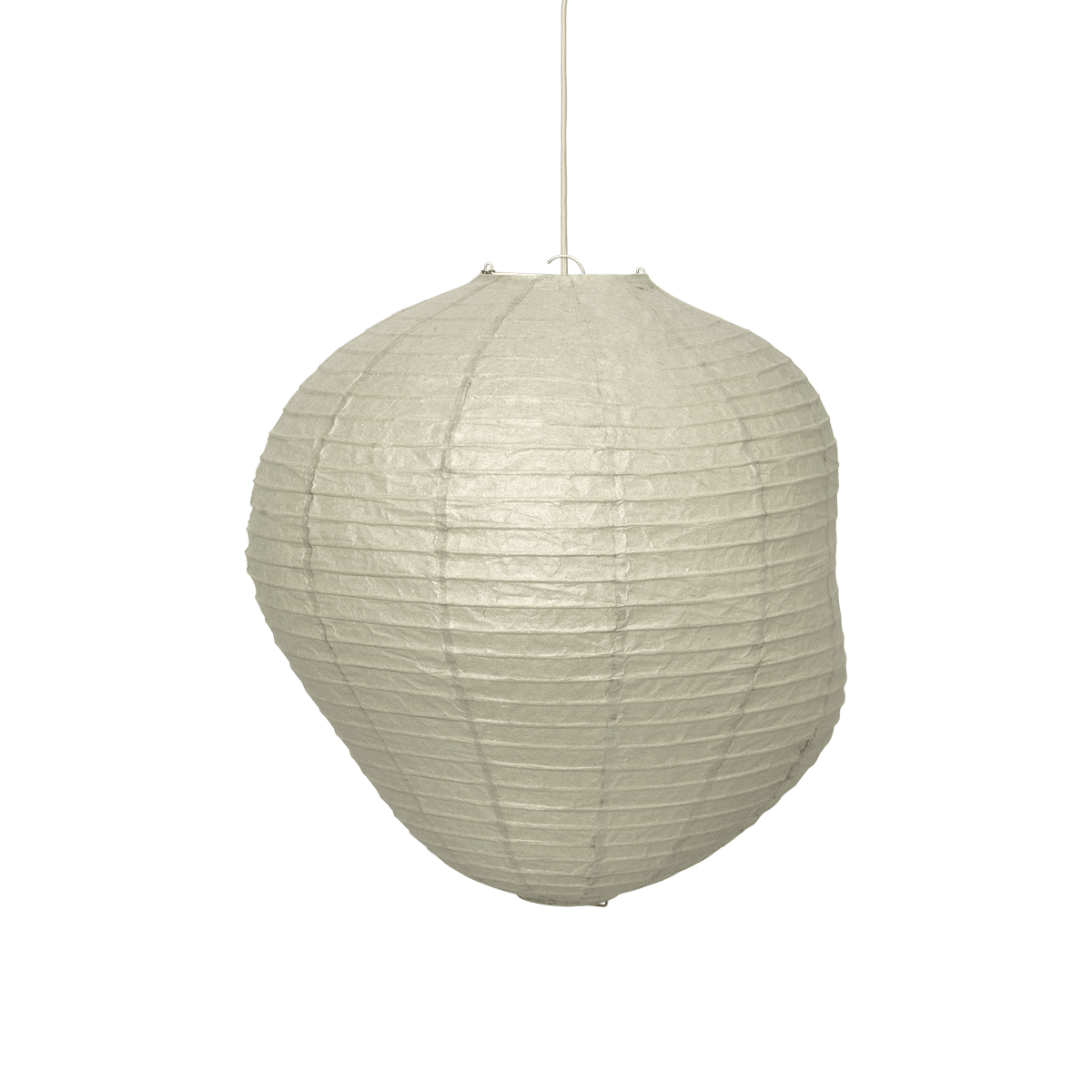 Ferm Living Kurbis lampskärm 60 cm, Dark sage | Skandinavisk Design | Lampskärmar | Beige