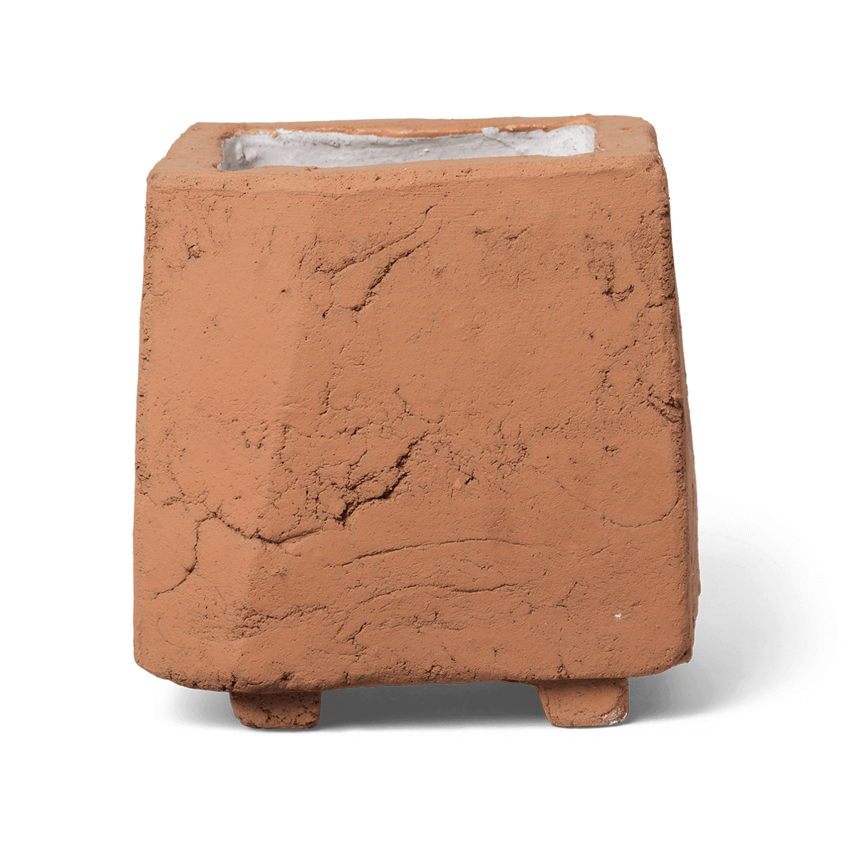 Ferm Living Kurinu kruka 16 cm Terracotta | Skandinavisk Design | Krukor | Röd