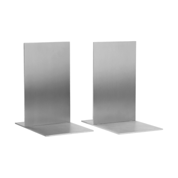Lager bokstöd 2-pack - Aluminium - Ferm Living