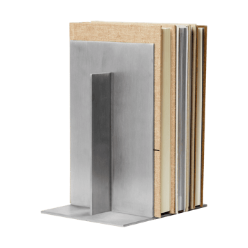 Lager bokstöd 2-pack - Aluminium - Ferm Living