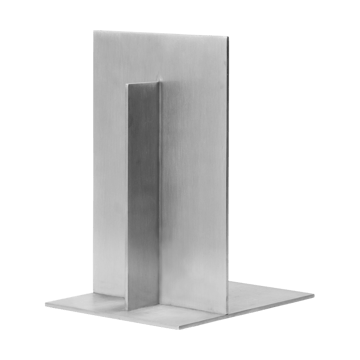 Lager bokstöd 2-pack - Aluminium - Ferm Living