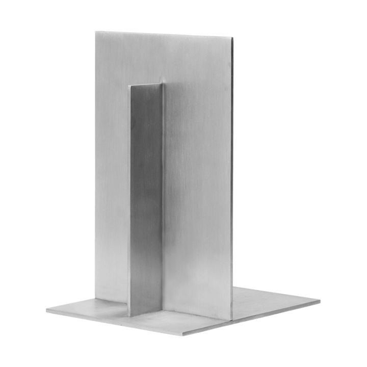 Lager bokstöd 2-pack, Aluminium Ferm Living