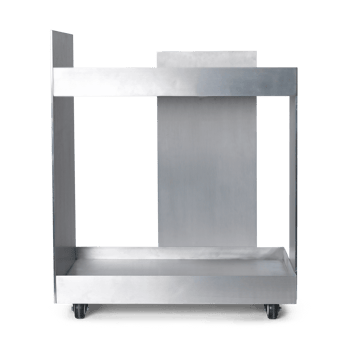 Lager serveringsvagn - Aluminium - Ferm Living