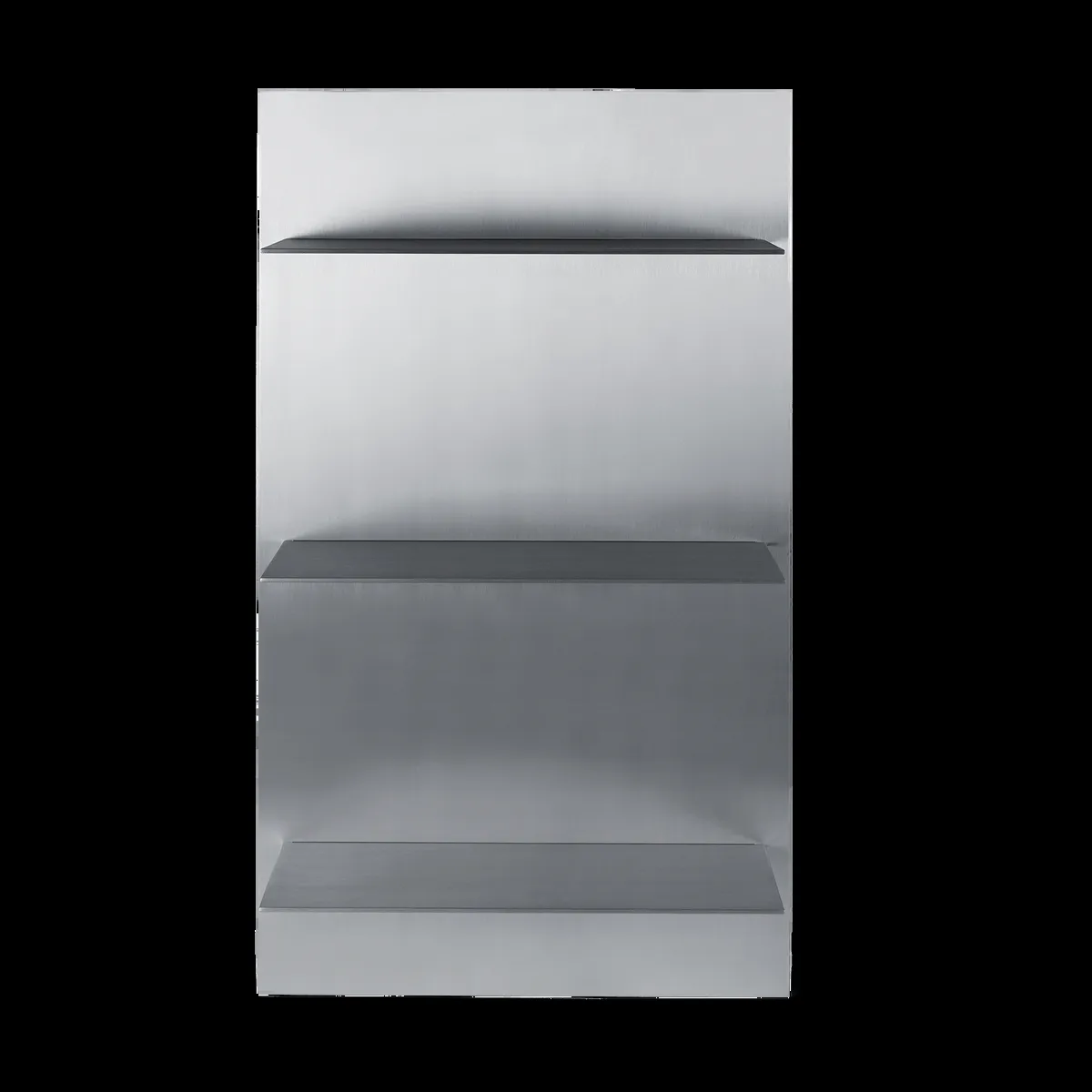 ferm LIVING Lager vägghylla triple 55x100 cm Aluminium