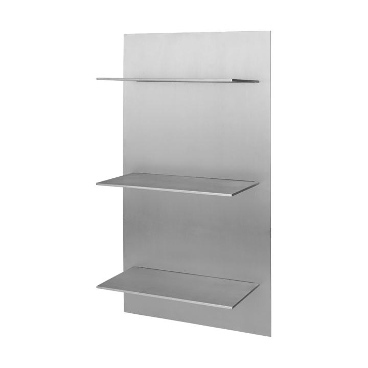 Lager vägghylla triple small, Aluminium Ferm Living