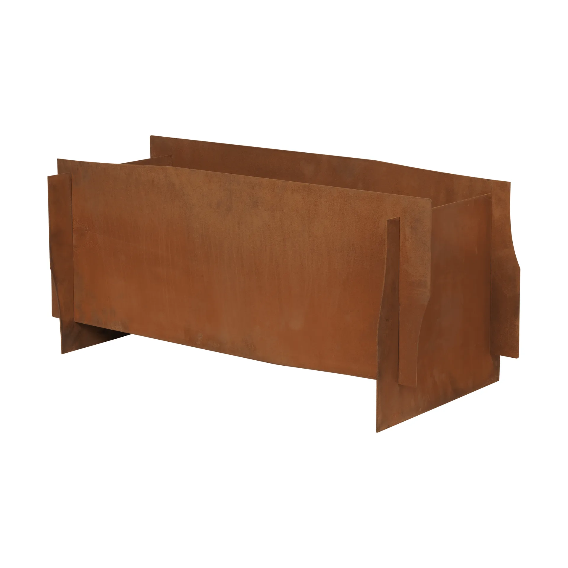 Ferm Living Lapel planter blomlåda Rust, 33x35x75 cm