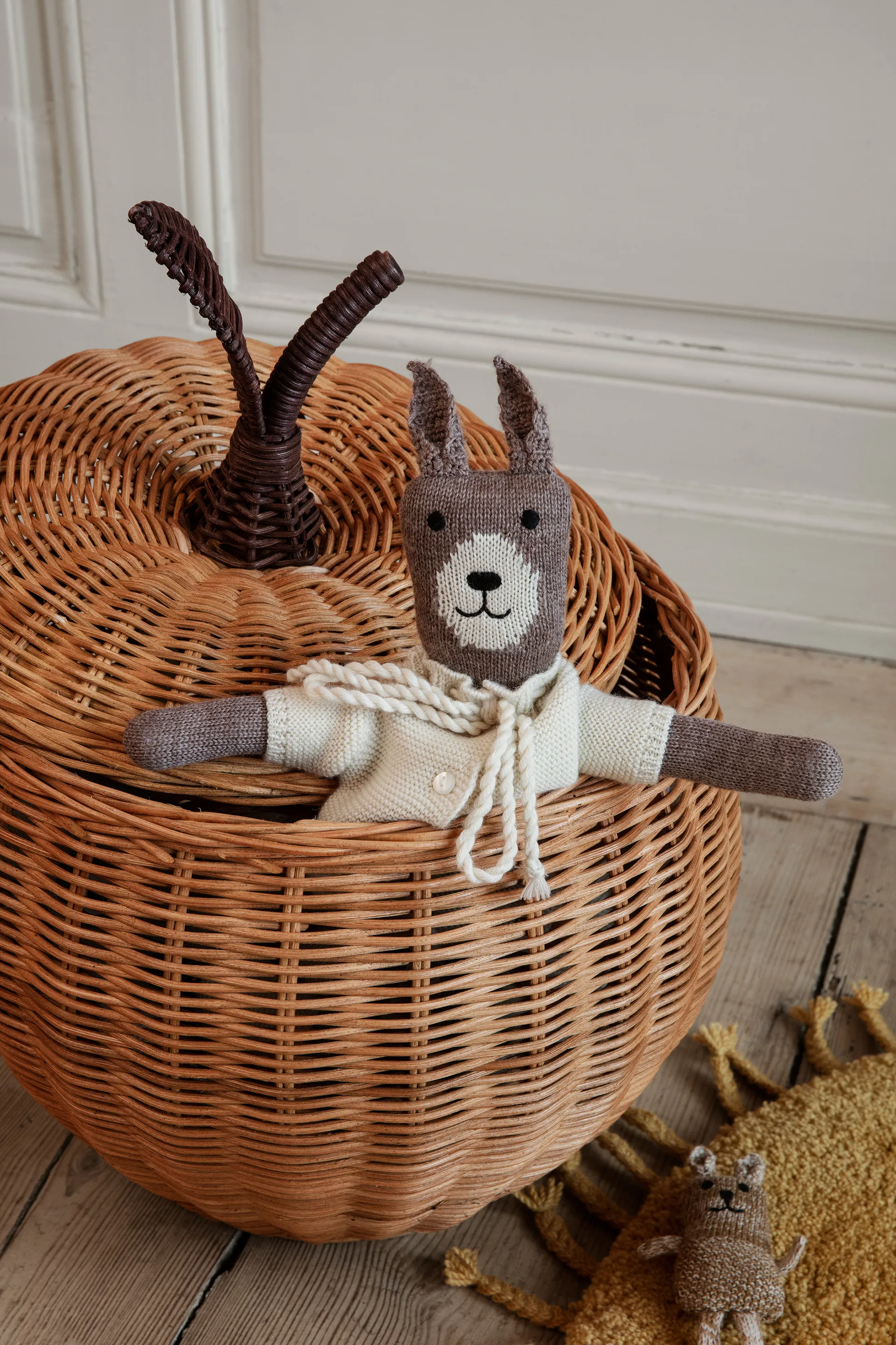 Lee merino rabbit family, 4 delar Ferm Living