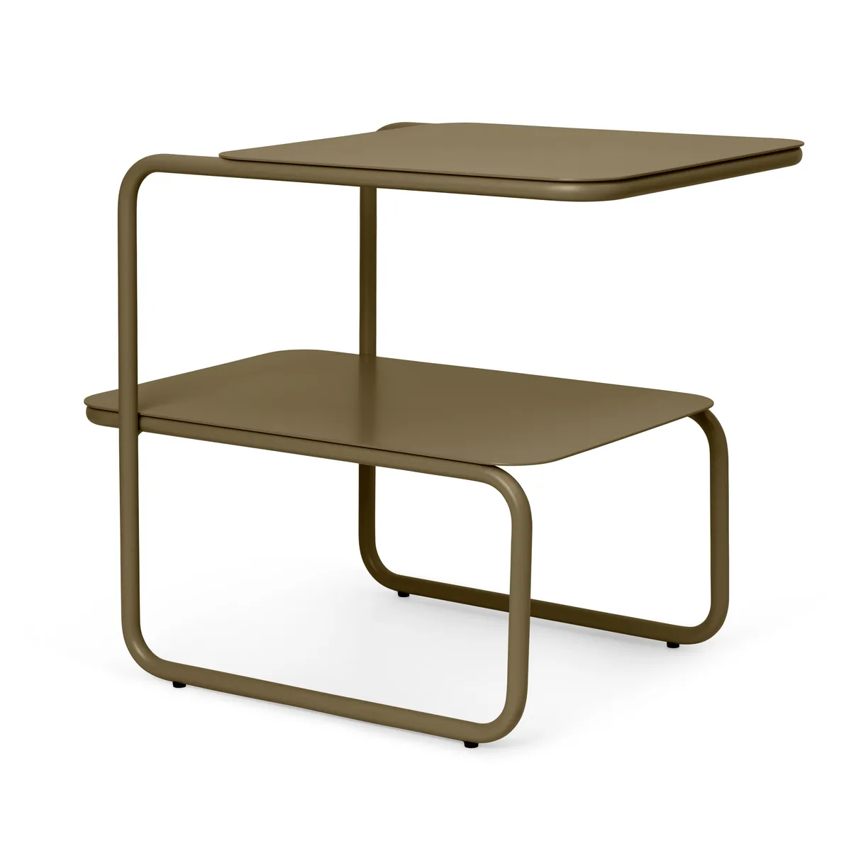 ferm LIVING Level sidobord Olive