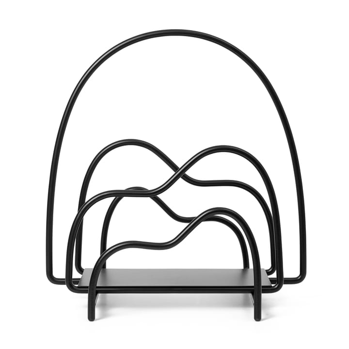 Lithos tidningsställ - Black - Ferm LIVING