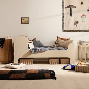 Mara Matta - bright blue/offwhite, s, 80x120 cm - Ferm Living