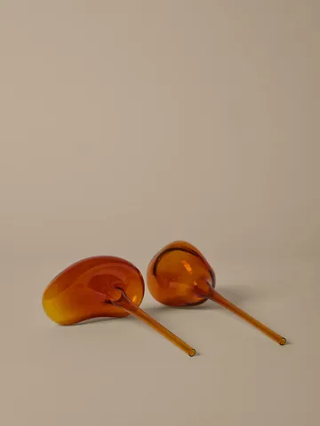 Mercury bevattningsglob 2 delar - Amber, 12x18,5 cm - Ferm Living