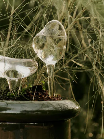 Mercury bevattningsglob 2 delar - Clear, 15x24 cm - Ferm Living