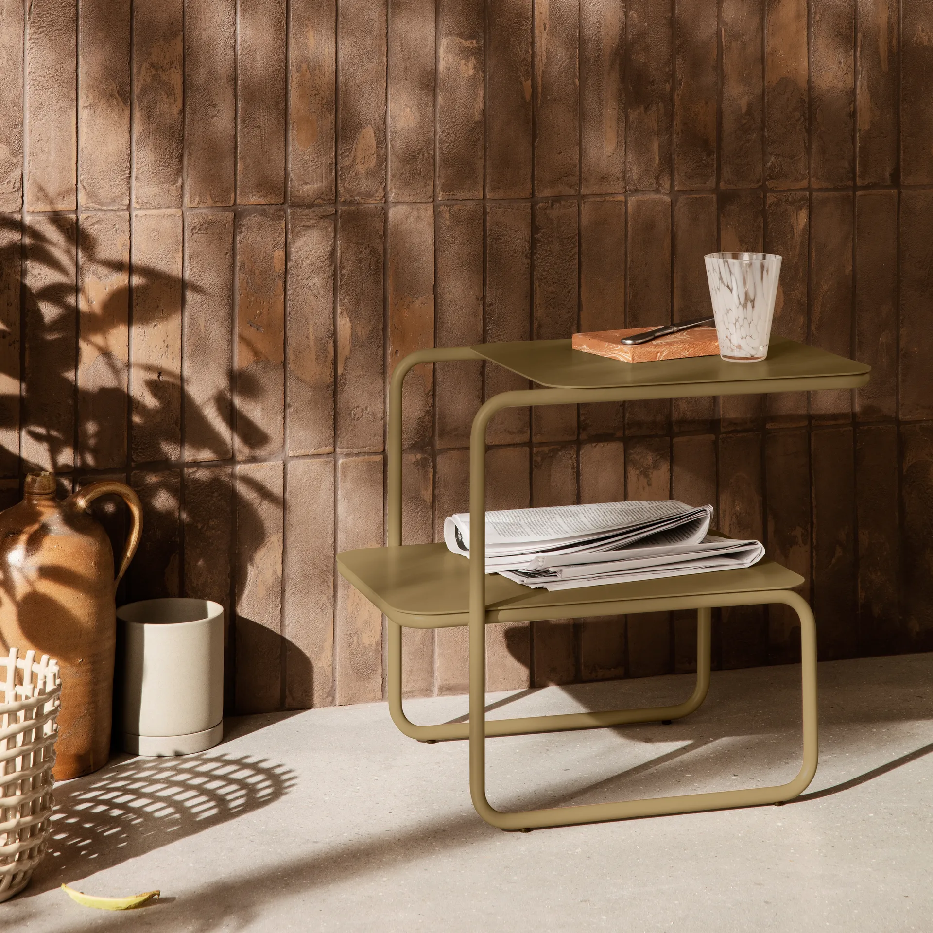 Merge underlägg keramik, Terracotta Ferm Living