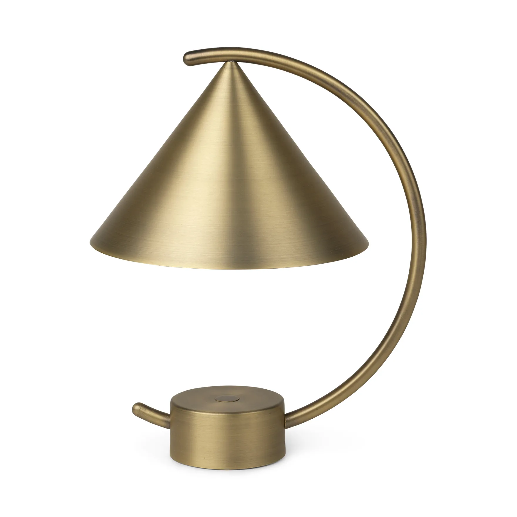 Meridian bordslampa, Brass Ferm Living