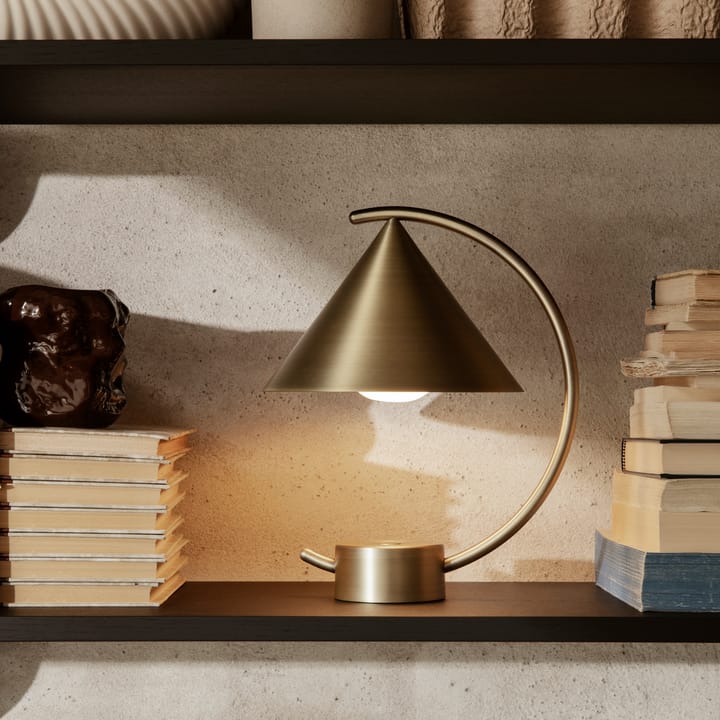 Meridian bordslampa - Brass - ferm LIVING