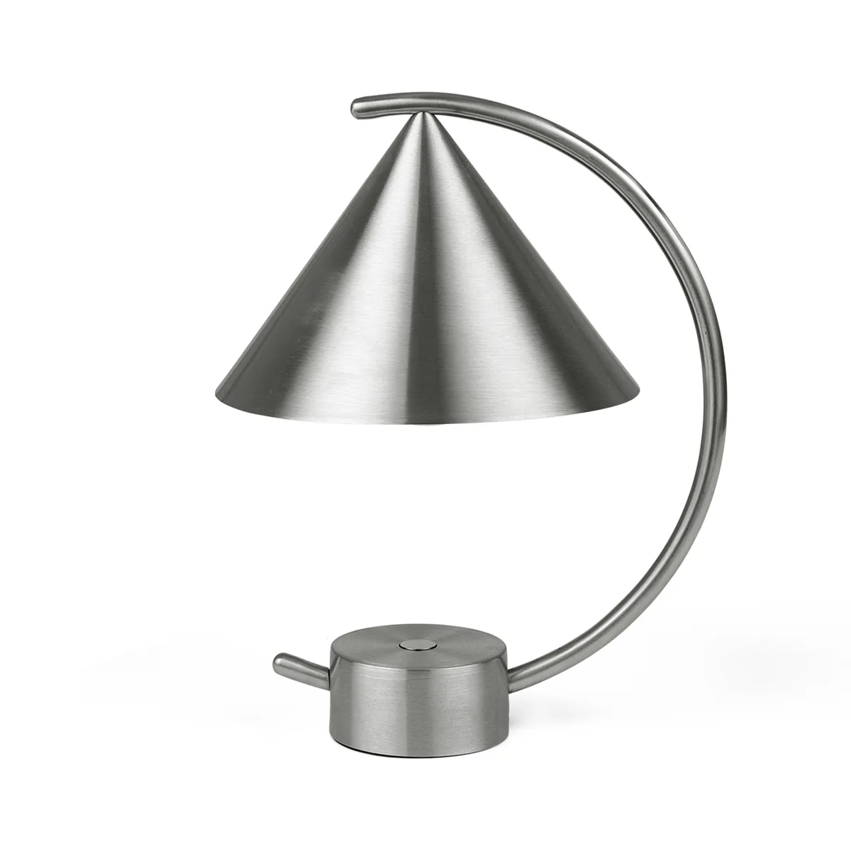 ferm LIVING Meridian bordslampa Brushed Steel