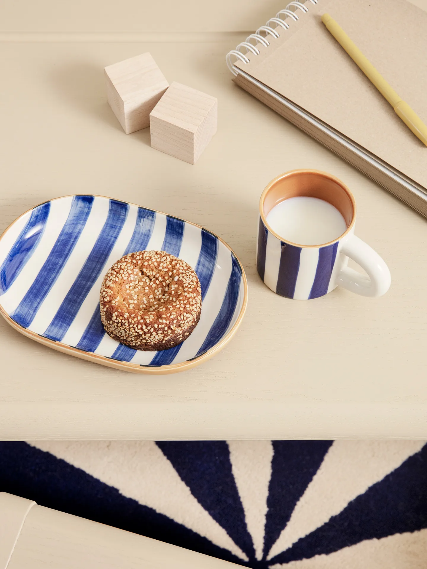Milu barnservis 2 delar, Blue Ferm Living