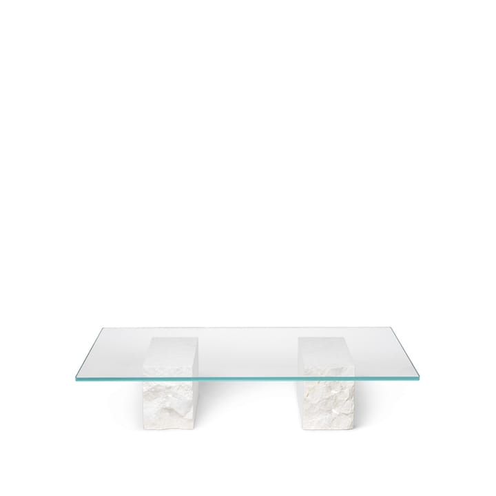 Mineral soffbord - glas, bas i marmor - Ferm LIVING
