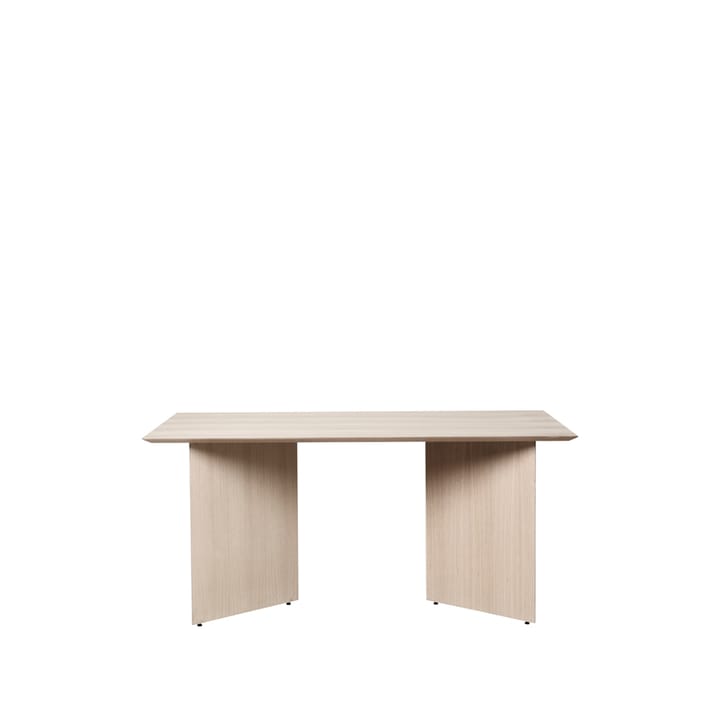 Mingle matbord - oak natural veneer, 160cm, vinkelben ek - ferm LIVING