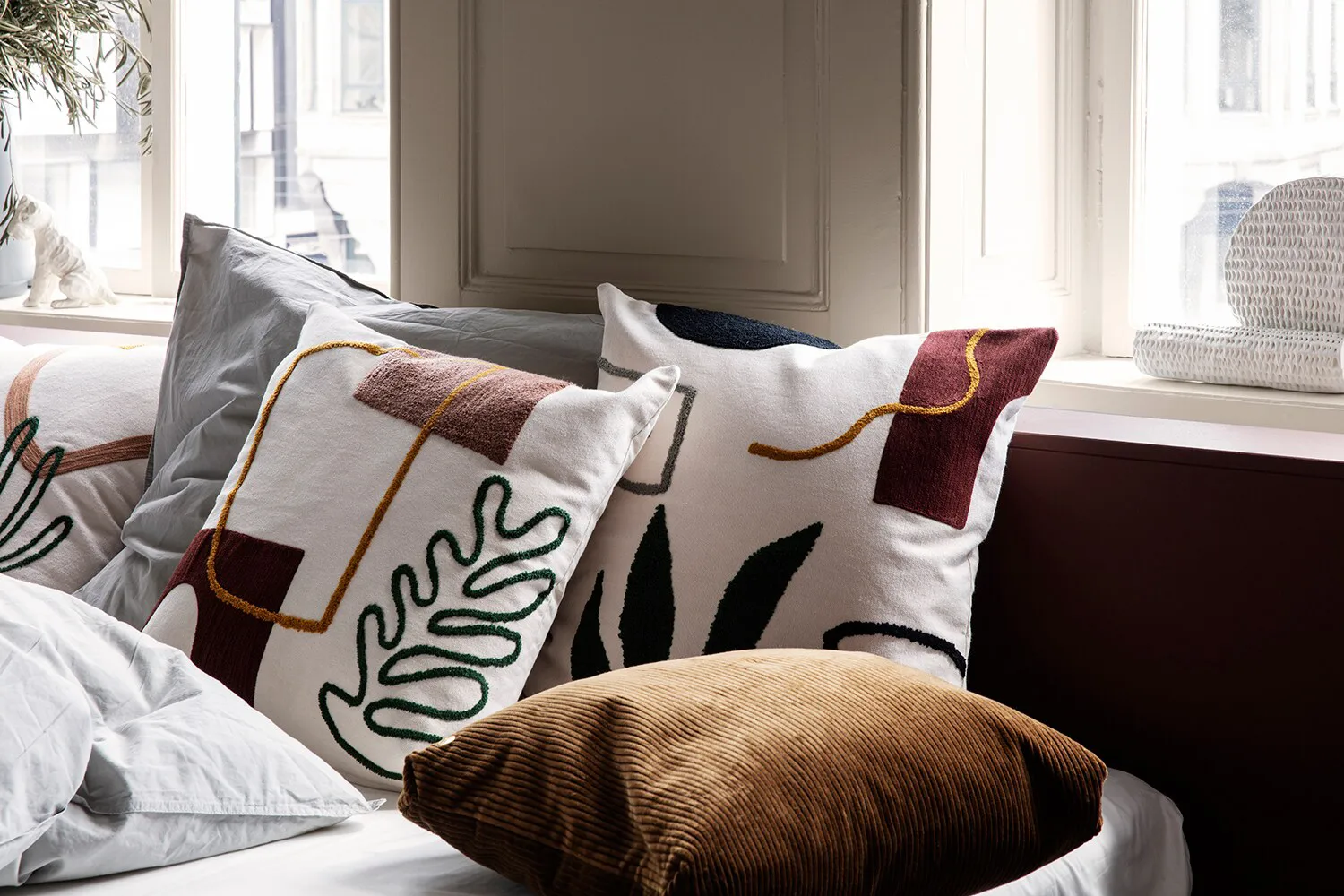 Mirage kudde 50x50 cm, Leaf Ferm Living