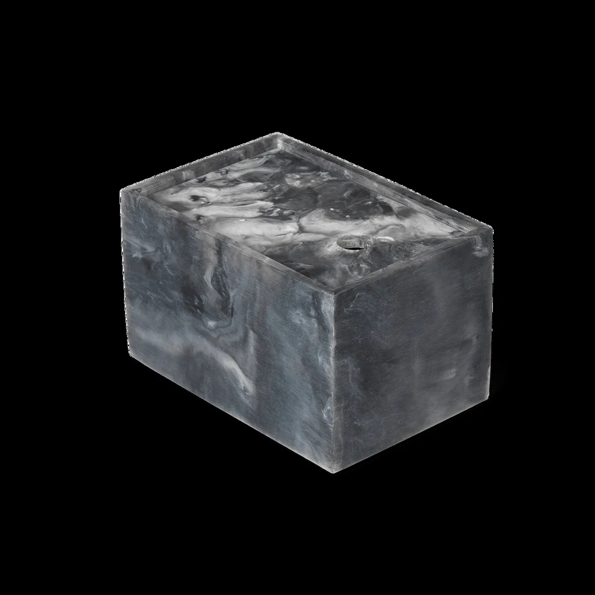 ferm LIVING Mist förvaringsbox 10x15 cm Charcoal