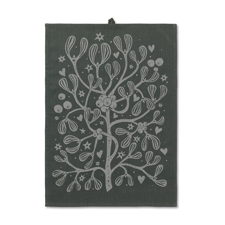 Mistel kökshandduk - dark-green - Ferm LIVING