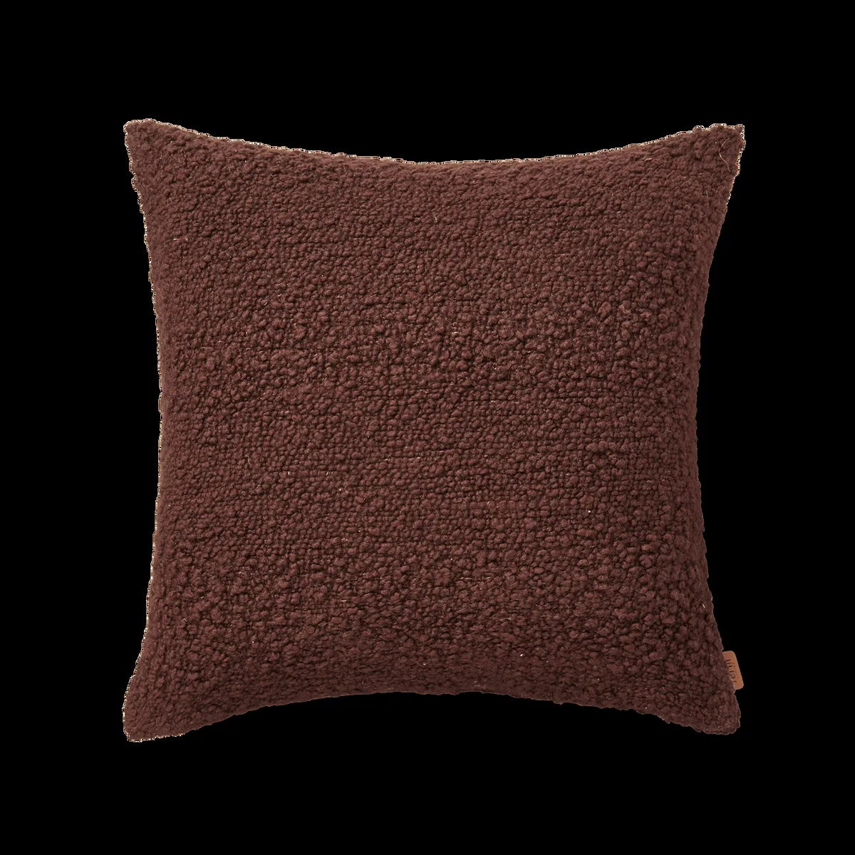 ferm LIVING Moor kudde 50x50 cm Dark pecan