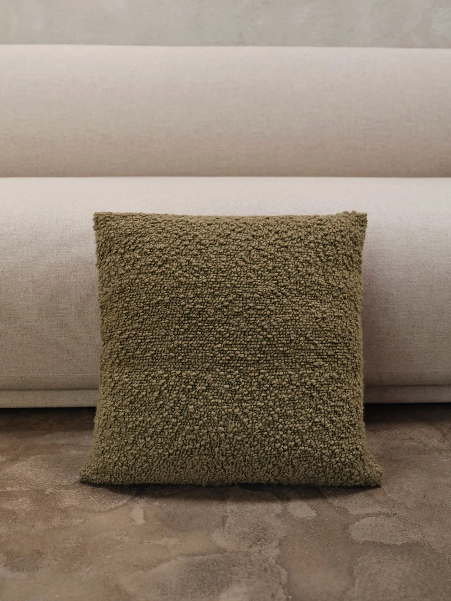 Moor kudde 50x50 cm, Olive Ferm Living