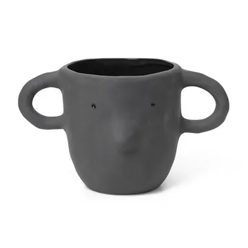 Mus blomkruka XL Ø15 cm - Dark grey - Ferm Living