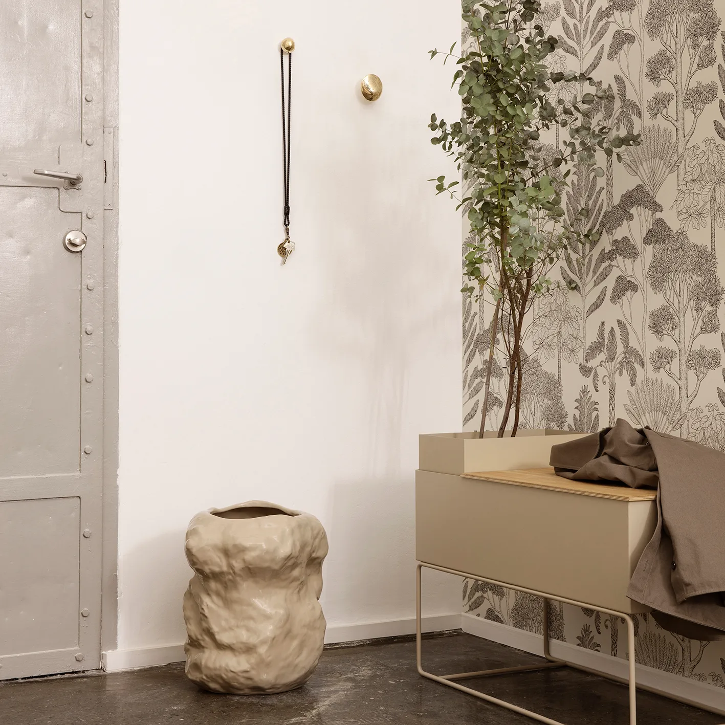 Mushroom krok, Mässing Ferm Living