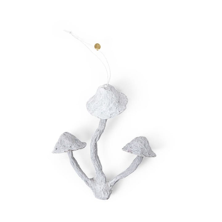 Mushroom ornament julgranshänge - Faded white - Ferm LIVING